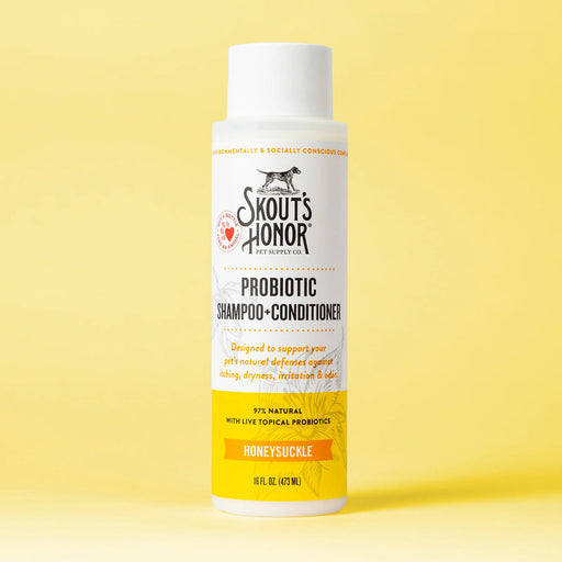 Probiotic Shampoo+Conditioner, 16 oz - Honeysuckle  