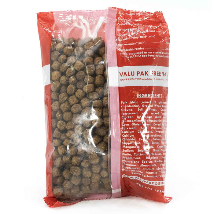 Valu-Pak 24-20 Performance Dry Dog Food for Active Dogs (Red Bag)