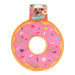Nylon Donut Flying Dog Fetch Toy with Squeaker, Assorted , 8.6"D - KL23C - Assorted - 8.6" - 1
