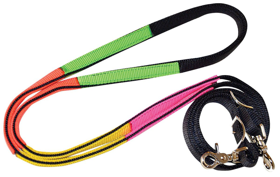 Nylon Schooling Reins - Jeffers - Horse Supplies > Horse Tack > Reins