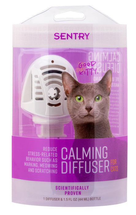 SENTRY® Calming Diffuser Kit & Refills for Cats - Calming Diffuser Kit for Cats  