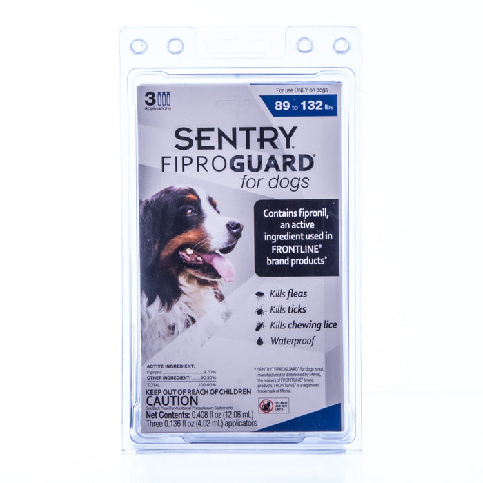 FiproGuard for Dogs - FiproGuard 89 to 132 lb - 3 months  