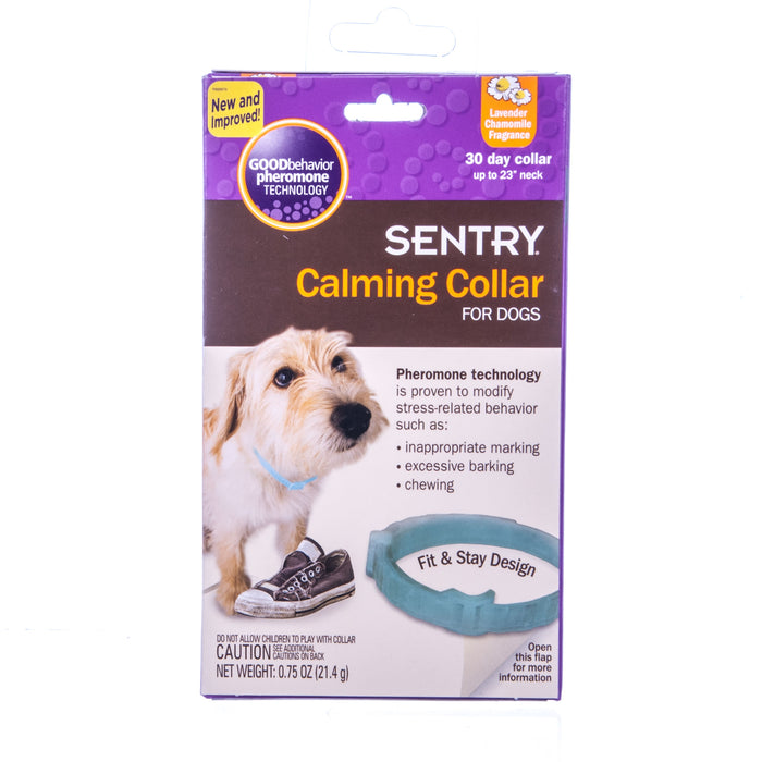 SENTRY Calming Collars for Dogs, 3 Pack - Good Behavior Pheromone Collar, 23"  