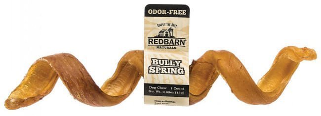Odor - Free Bully Springs Dog Chew Treat, 6" - 24CU - 1 ct - 1