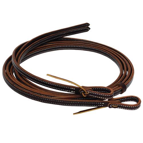 Oiled 2 - Ply Latigo Split Reins for Horses – Premium Leather, Equestrian, Ranch & Training Use - PL14NV - 1