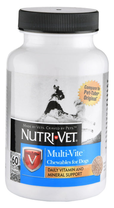 Nutri-Vet Multi-Vite Chewables for Dogs - 60 count Nutri-Vet Multi-Vite Chewables for Dogs  