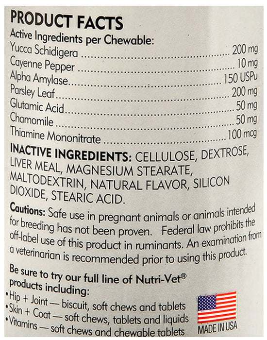 Nutri-Vet Nasty Habit Liver Flavored Chewables, 120 ct - 120 count Nutri-Vet Nasty Habit Chewables  