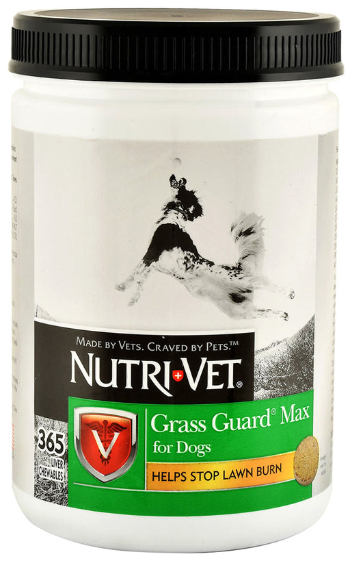 Nutri-Vet Grass Guard Max for Dogs Liver Flavor Chewables - 365 count Nutri-Vet Grass-Guard Max  