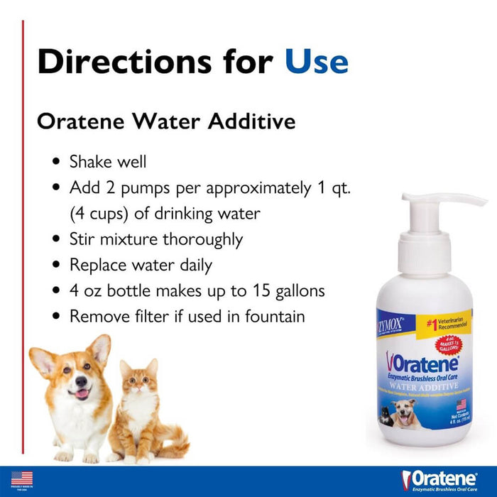 Oratene Brushless Oral Care Water Additive - Jeffers - Animal Health & Wellness > Oral Care