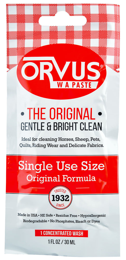 Orvus W.A. Paste, 1 oz single use pouch -   