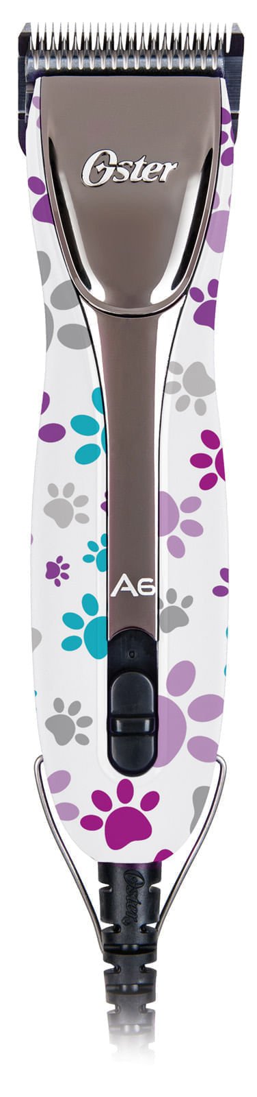 Oster Clipper Pro A6 3 - Speed Slim, Paw Prints - Jeffers - Animal & Pet Supplies > Pet Grooming > Pet Hair Clippers & Trimmers