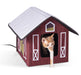 Outdoor Heated Kitty House - Jeffers - Animal & Pet Supplies > Pet Heating Pads