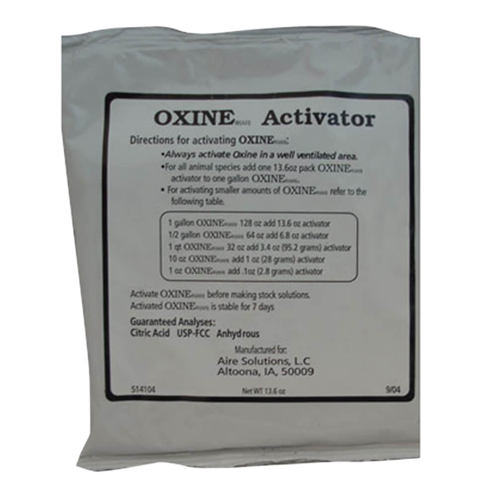 Oxine Activator Pouch for Livestock Drinking Water — Jeffers
