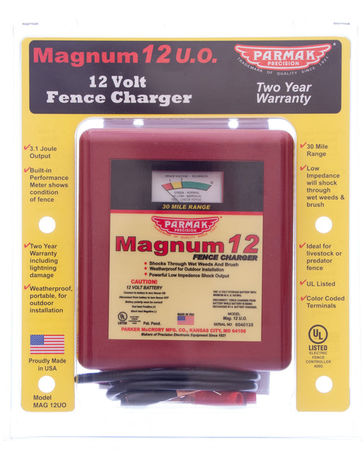 Parmak Magnum 12 U.O. (12v Fence Charger) -   