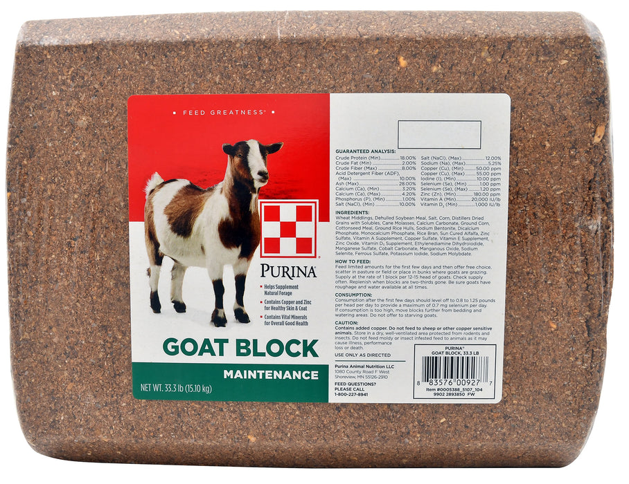 Purina Goat Block -   