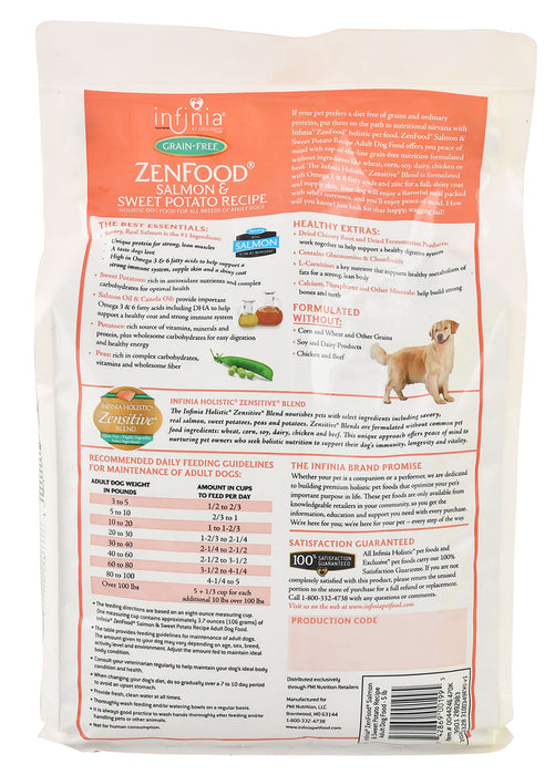 Infinia Grain-Free Zen Salmon Dog Food - 6 lb Infinia GF Zen Salmon Dog Food  