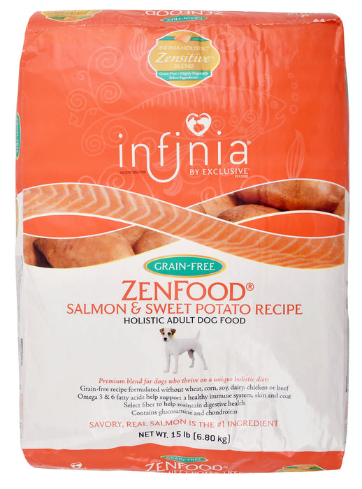 Infinia Grain-Free Zen Salmon Dog Food - 15 lb Infinia GF Zen Salmon Dog Food  