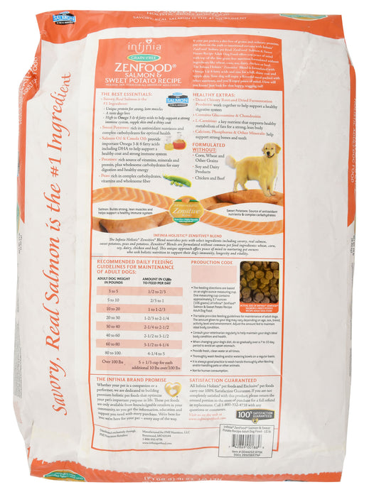 Infinia Grain-Free Zen Salmon Dog Food - 15 lb Infinia GF Zen Salmon Dog Food  