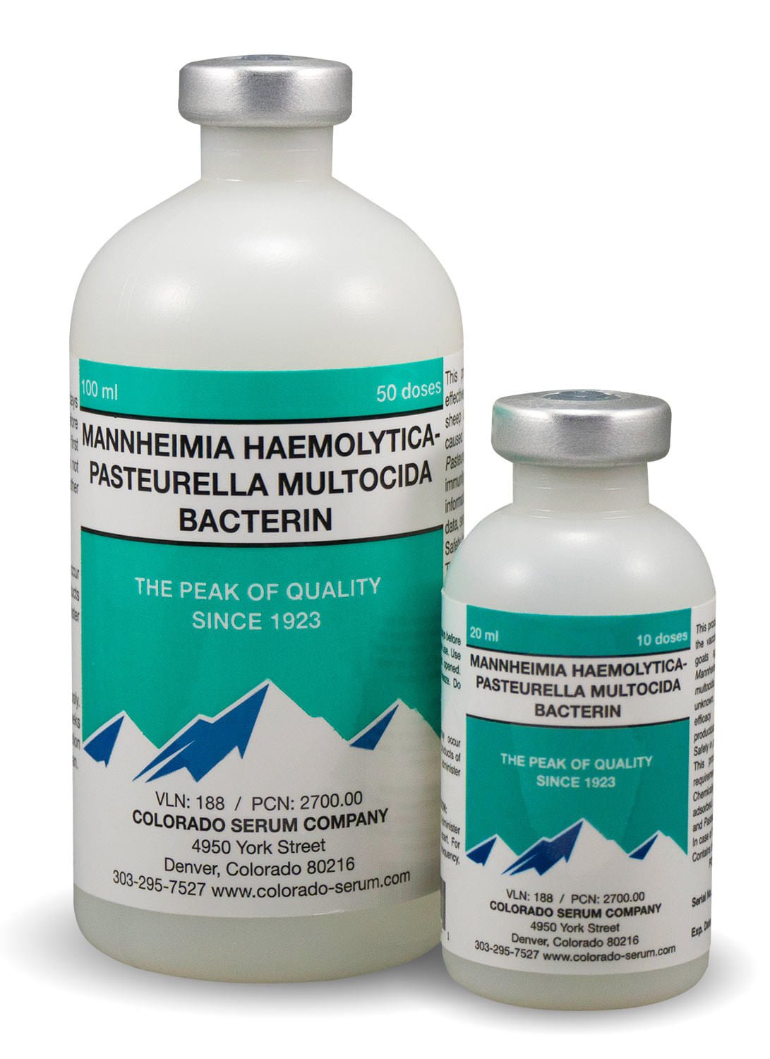Pasteurella Pneumonia Vaccine for Livestock — Jeffers