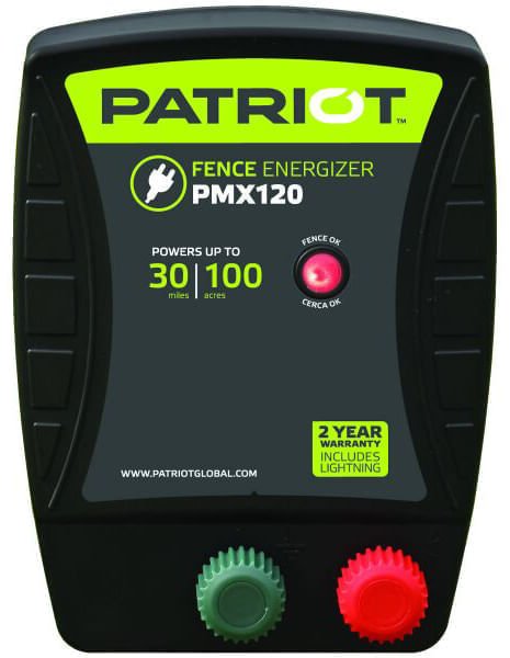 Patriot PMX120 Energizer - Jeffers - Farm & Ranch Supplies > Fencing & Barriers