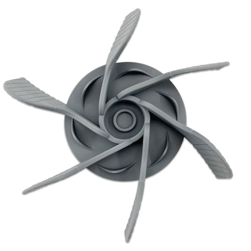 Paw Puzzle Slow Feeder Dog Bowl Insert - NP233 - Gray - XLarge, 8" - 1 - 7