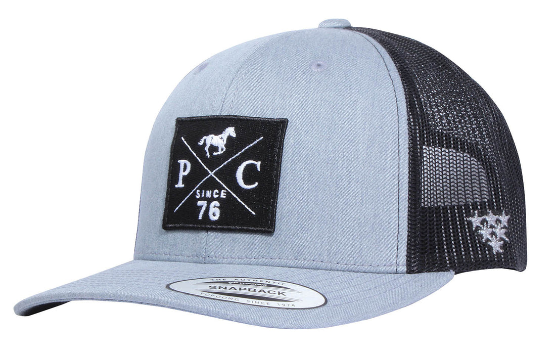 PC 2 - Tone Trucker Hat, Heather/Black - Jeffers - Farm & Ranch Supplies > Apparel & Accessories