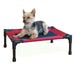 Elevated Dog Bed, Small - Barn Red  