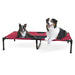 Elevated Dog Bed, X-Large - Barn Red  