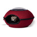 K&H Pet Products Thermo Lookout Pod Heated Cat Bed Classy Red 22 Color Red