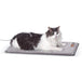 K&H Pet Products Thermo-Kitty Mat Heated Cat Bed Color Grey