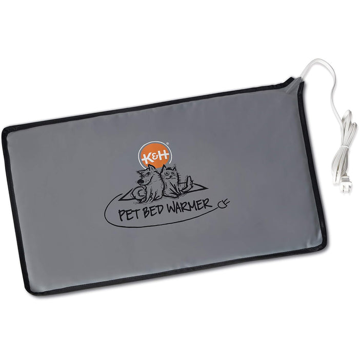 K&H Pet Products Pet Bed Warmer Color Grey