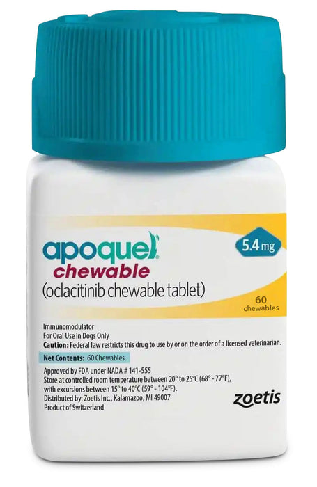 Apoquel Chewable for Dogs - 60ct 5.4mg 