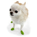 PawZ Dog Boots (12-pack) - Tiny PawZ Dog Boots, (Apple Green, 1" L)  