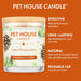 Pet House Candle, 9 oz – Pet Odor Eliminating, Non - Toxic, Long - Lasting, Hand - Poured in USA - PHC4 - Evergreen Forest - 9 oz - 1 ct - 17