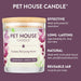 Pet House Candle, 9 oz – Pet Odor Eliminating, Non - Toxic, Long - Lasting, Hand - Poured in USA - PHC7 - Lavender Green Tea - 9 oz - 1 ct - 34