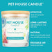Pet House Candle, 9 oz – Pet Odor Eliminating, Non - Toxic, Long - Lasting, Hand - Poured in USA - PHCA - Mediterranean Sea - 9 oz - 1 ct - 51