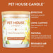 Pet House Candle, 9 oz – Pet Odor Eliminating, Non - Toxic, Long - Lasting, Hand - Poured in USA - PHCD - Vanilla Sandalwood - 9 oz - 1 ct - 66