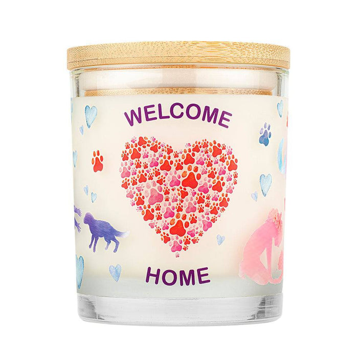 Pet House Candle, 9 oz – Pet Odor Eliminating, Non - Toxic, Long - Lasting, Hand - Poured in USA - PHCE - Welcome Home - 9 oz - 1 ct - 67