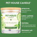 Pet House Candle, 9 oz – Pet Odor Eliminating, Non - Toxic, Long - Lasting, Hand - Poured in USA - PHCF - Cucumber Mint - 9 oz - 1 ct - 76
