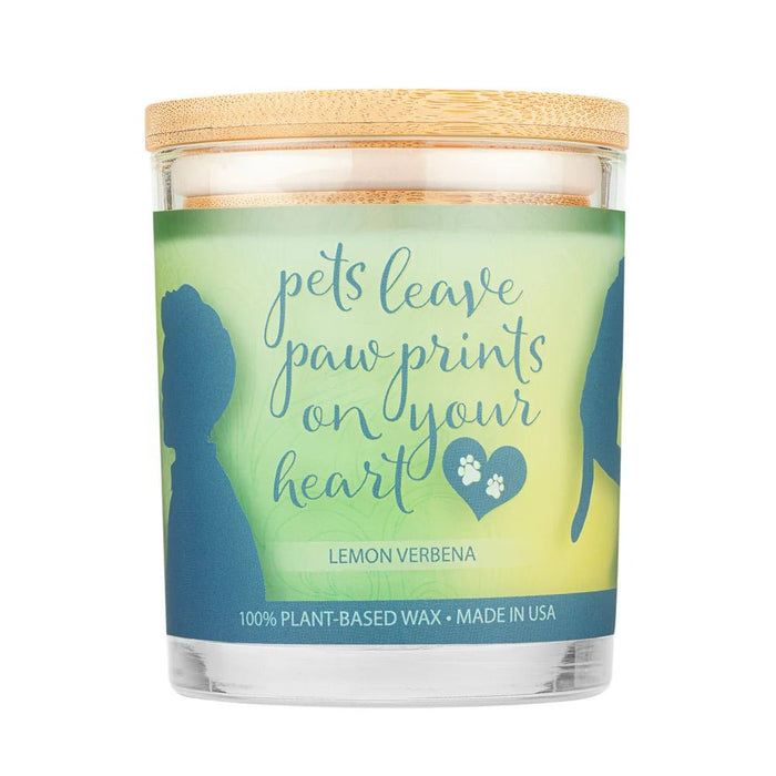 Pet House Candle, 9 oz – Pet Odor Eliminating, Non - Toxic, Long - Lasting, Hand - Poured in USA - PHCL - Lemon Verbena - 9 oz - 1 ct - 98