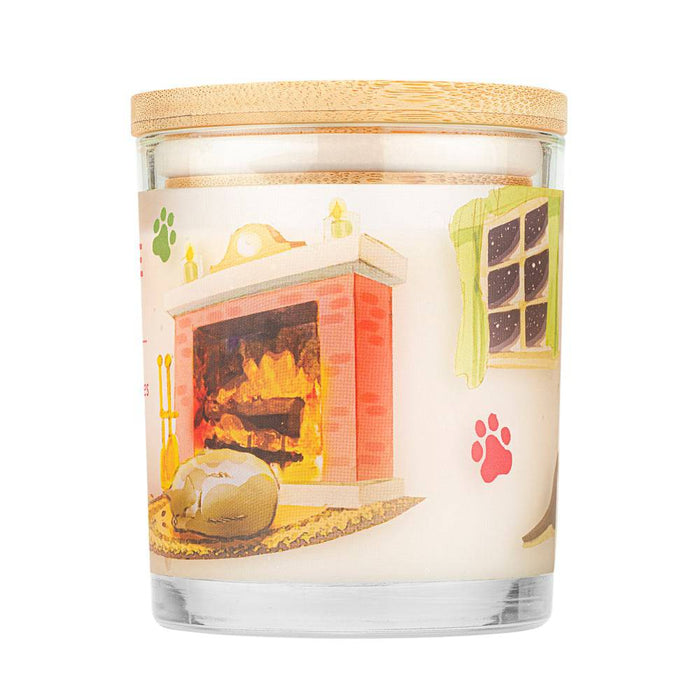 Pet House Candle, 9 oz – Pet Odor Eliminating, Non - Toxic, Long - Lasting, Hand - Poured in USA - PHCQ - Holiday Fur All - 9 oz - 1 ct - 113