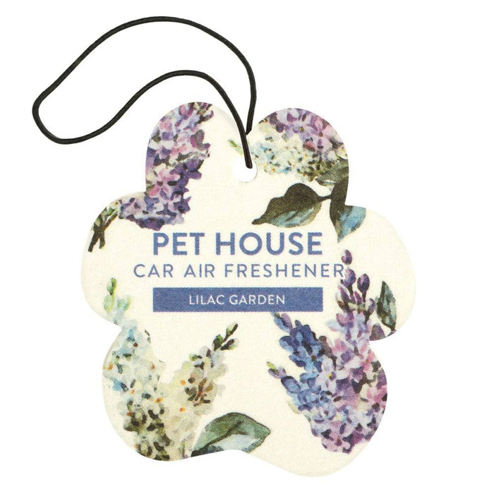 Pet House Car Fresheners, Pet Odor Eliminator, Natural Air Freshener, Non - Toxic Car Scent, Long - Lasting Pet - Friendly Fragrance, 100% Plant - Based, Safe for Dogs & Cats, Made in USA - PHCAJ - Lilac Garden - 1 ct - 23