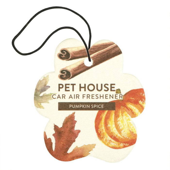 Pet House Car Fresheners, Pet Odor Eliminator, Natural Air Freshener, Non - Toxic Car Scent, Long - Lasting Pet - Friendly Fragrance, 100% Plant - Based, Safe for Dogs & Cats, Made in USA - PHCAP - Pumpkin Spice - 1 ct - 43