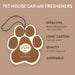 Pet House Car Fresheners, Pet Odor Eliminator, Natural Air Freshener, Non - Toxic Car Scent, Long - Lasting Pet - Friendly Fragrance, 100% Plant - Based, Safe for Dogs & Cats, Made in USA - Jeffers - Animal & Pet Supplies > Pet Odor & Stain Removers
