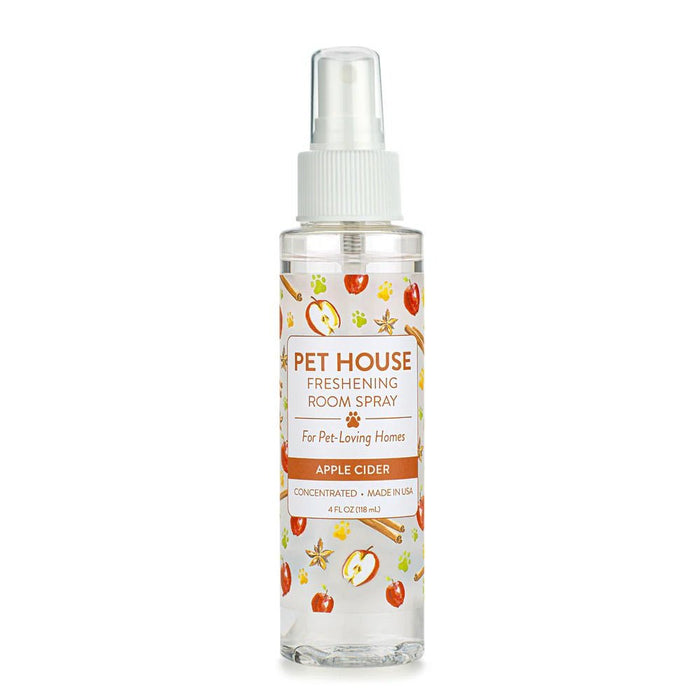 Pet House Freshening Room Sprays, 4 oz – Concentrated, Non - Toxic, Safe for Pet Homes - PHCBR - 4 fl oz - Apple Cider - 24
