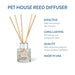 Pet House Reed Diffuser – Pet - Friendly Odor Neutralizer for Homes - PHCBY - Evergreen Forest - 3 fl oz - 28