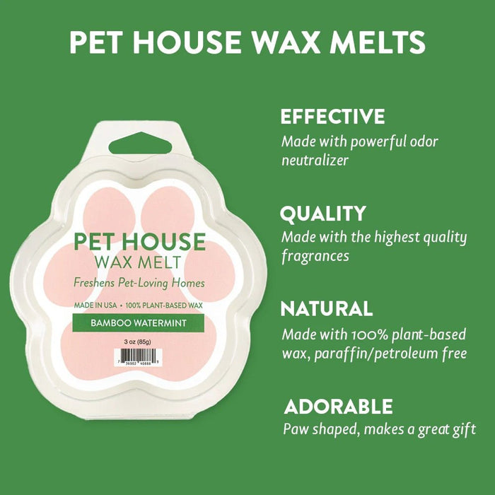 Pet House Wax Melts – 100% Natural Plant - Based, Odor - Eliminating, Paw - Shaped, Pet - Friendly - Jeffers - Animal & Pet Supplies > Pet Odor & Stain Removers