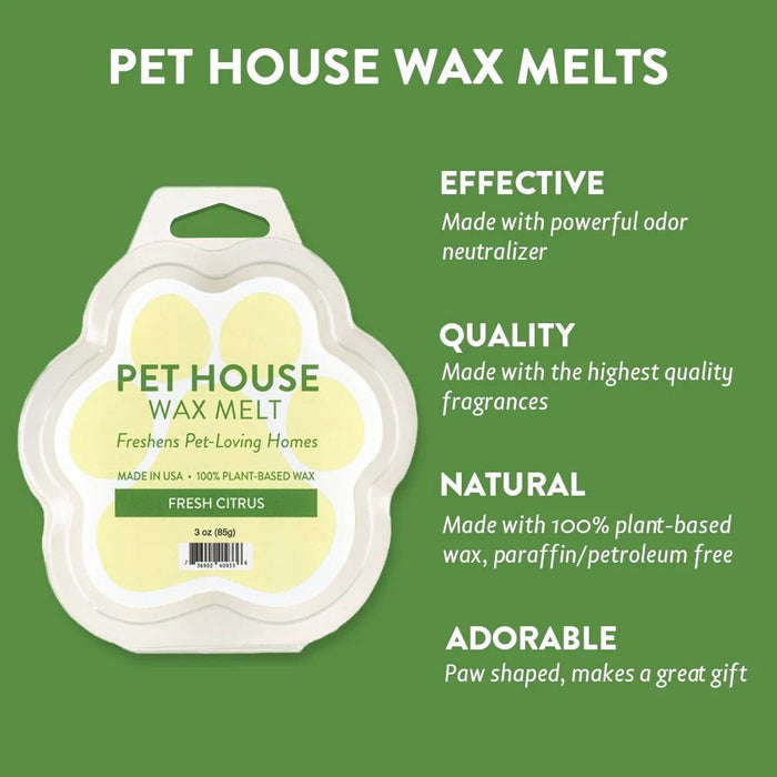 Pet House Wax Melts – 100% Natural Plant - Based, Odor - Eliminating, Paw - Shaped, Pet - Friendly - Jeffers - Animal & Pet Supplies > Pet Odor & Stain Removers