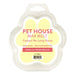 Pet House Wax Melts – 100% Natural Plant - Based, Odor - Eliminating, Paw - Shaped, Pet - Friendly - PHCB6 - Crème Brulee - 3 oz - 28