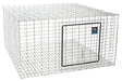 Pet Lodge Galvanized Rabbit Hutch – Stackable, Chew - Proof Steel Wire Cage - BEH1 - 24" x 24" - 1